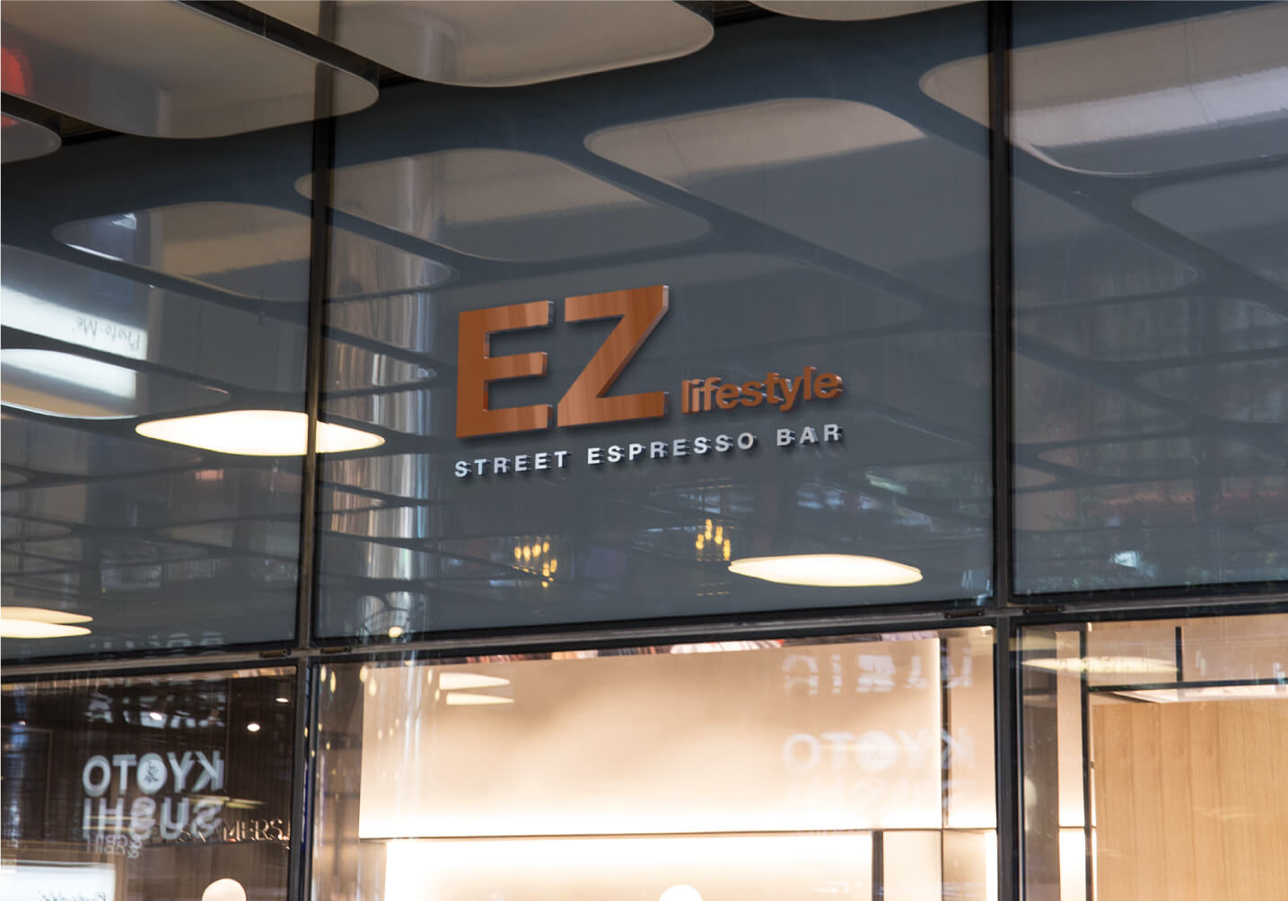 EZ Lifestyle - Street Espresso Bar Logo Design